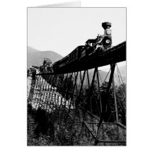 1880 Train at Crawford Notch, NH Cards