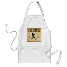 1884 Columbus Georgia Baseball Apron