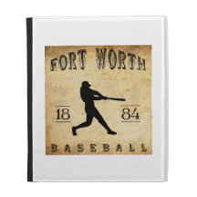 1884 Fort Worth Texas Baseball iPad Folio Cases