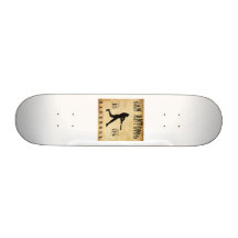 1884 San Antonio Texas Baseball Skateboards
