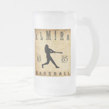 1885 Elmira New York Baseball Coffee Mugs