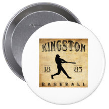 1885 Kingston New York Baseball Buttons