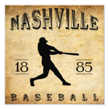 1885 Nashville Tennessee Baseball Photo