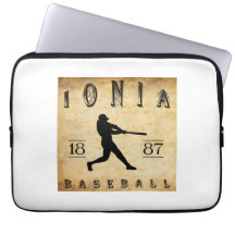 1887 Ionia Michigan Baseball Computer Sleeves