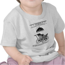 1888 Children's Carriage vintage illustration Shirts
