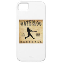 1888 Waterloo New York Baseball iPhone 5 Case