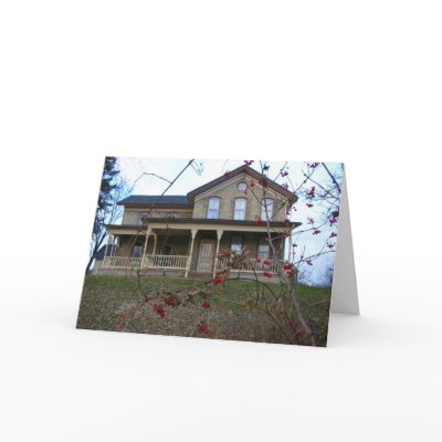 1889 house note card by Trinlayk