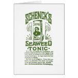 1890 Seaweed Tonic vintage illustration Card