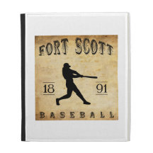 1891 Fort Scott Kansas Baseball iPad Folio Covers