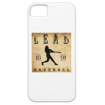 1891 Lead South Dakota Baseball iPhone 5 Cases