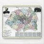 1891 Map of Washington City & Surrounding Country Mouse Mats