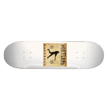 1891 Portland Connecticut Baseball Skateboard Deck