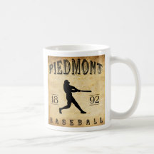 1892 Piedmont California Baseball Coffee Mug