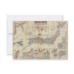 1895 Meiji 28 Japanese Map of Imperial Japan