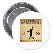 1896 Middleborough Massachusetts Basketball Buttons