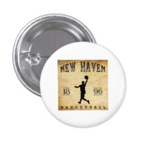 1896 New Haven Connecticut Basketball Buttons