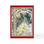 1896 NOEL 1897 Alphonse Maria Mucha Greeting Card