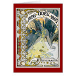 1896 NOEL 1897 Alphonse Maria Mucha Greeting Card