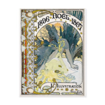 1896 NOEL 1897 Alphonse Maria Mucha Post Cards