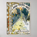 1896 NOEL 1897 Alphonse Maria Mucha Poster posters