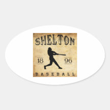 1896 Shelton Connecticut Baseball Stickers
