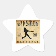 1896 Winsted Connecticut Baseball Stickers