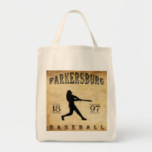 1897 Parkersburg West Virginia Baseball Bag