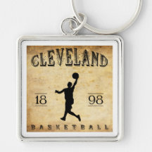 1898 Cleveland Ohio Basketball Key Chains