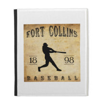 1898 Fort Collins Colorado Baseball iPad Case