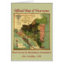 1898 Official Map of Nicaragua