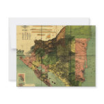 1898 Official Map of Nicaragua