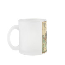 1898 Official Map of Nicaragua Coffee Mugs