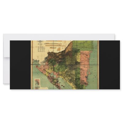 1898 Official Map of Nicaragua by ZephyrusBooks