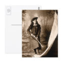 1898 Photo of Miss Annie Oakley Holding a Rifle postcards