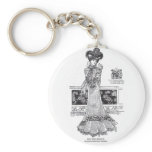 1899 Dublin Pretty Fashion Dress Keychain