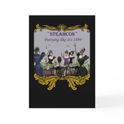 1899 Greeting Card by steamcon
