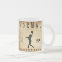 1899 Normal Illinois Basketball Coffee Mug