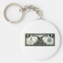 1899 One Dollar US Silver Certificate Keychains