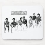 1899 Paris Christmas Fashions Mousepad