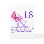18 And Fabulous Birthday cards
