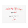 18 Birthday Spanking Postcards