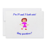18 I look cute! Invites