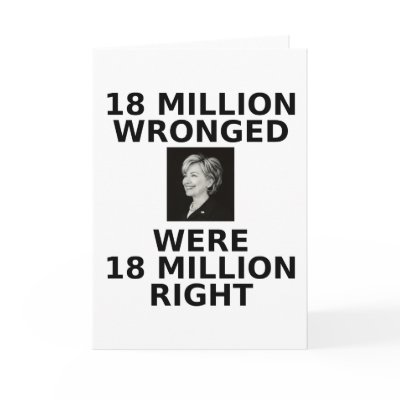 18 million wronged, greeting card by SmartAssProducts