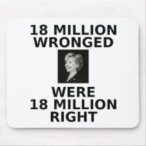 18 million wronged, mousepad