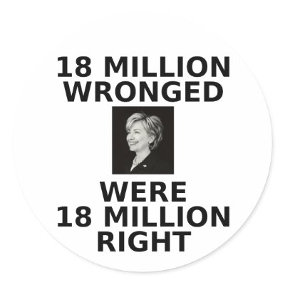 18 million wronged, stickers by SmartAssProducts