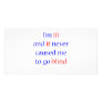 18 never gone blind photo card template