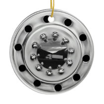 18 Wheelin' Christmas Tree Ornament