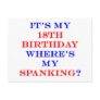 18 Where's my spanking?