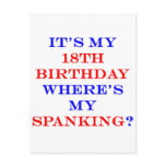 18 Where's my spanking?
