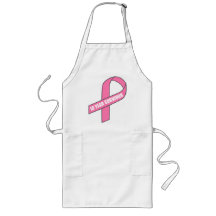 18 Year Survivor (Breast Cancer Pink Ribbon) Aprons